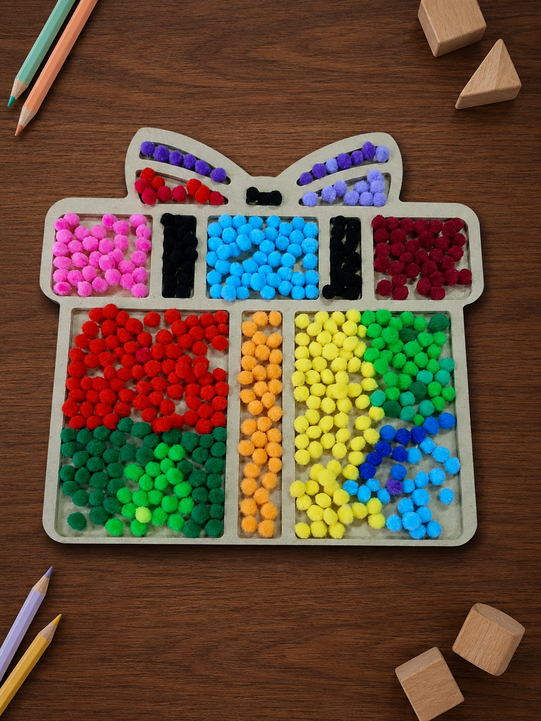 Prezent- wysypywanka 30 × 29 cm - obrazek 2 — grafika wygenerowana przez AI